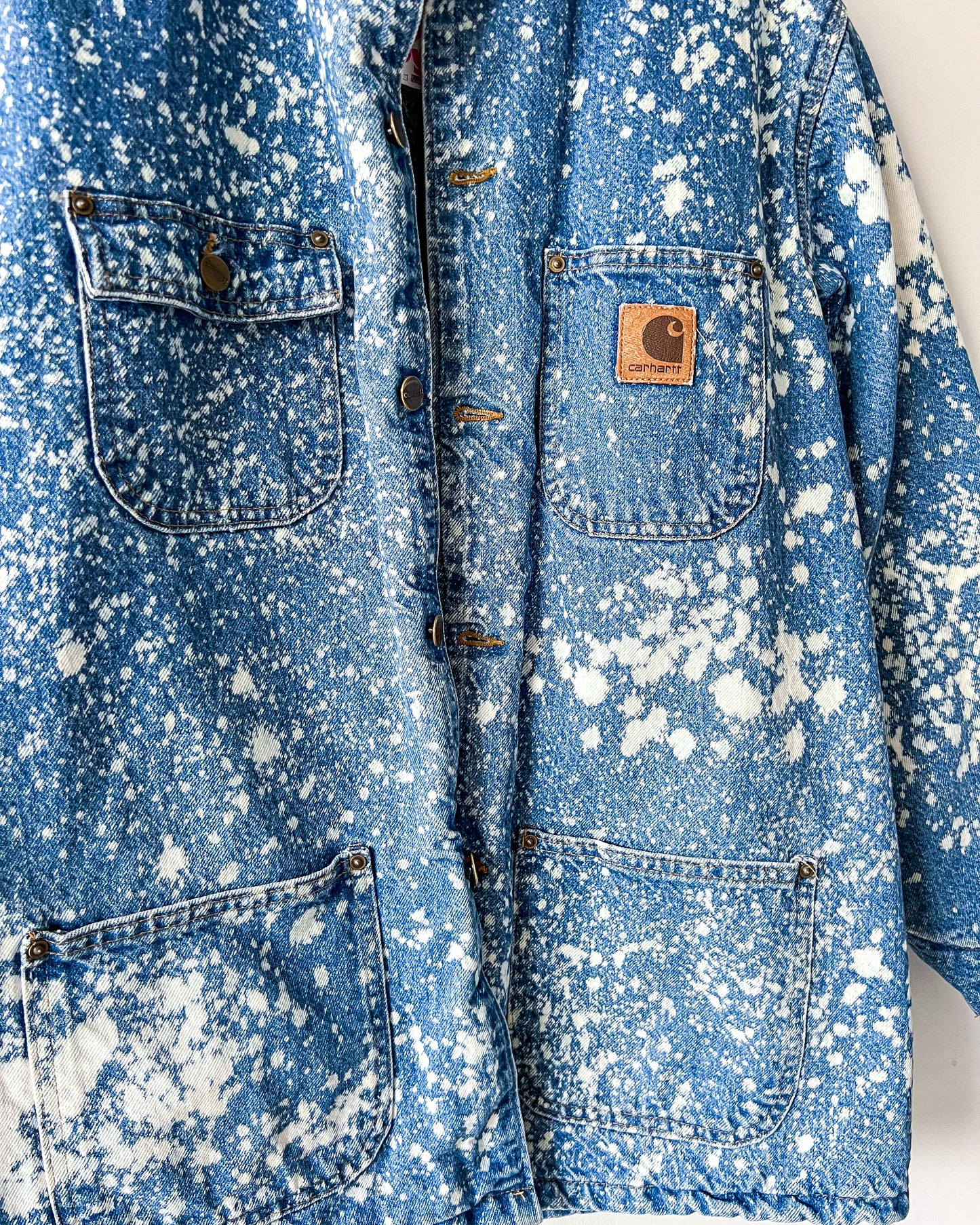 BELZONI - Vintage Carhartt Chore Coat - Blue Denim, Unisex M