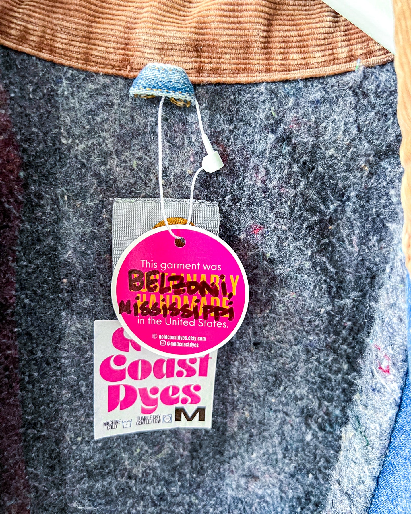 BELZONI - Vintage Carhartt Chore Coat - Blue Denim, Unisex M