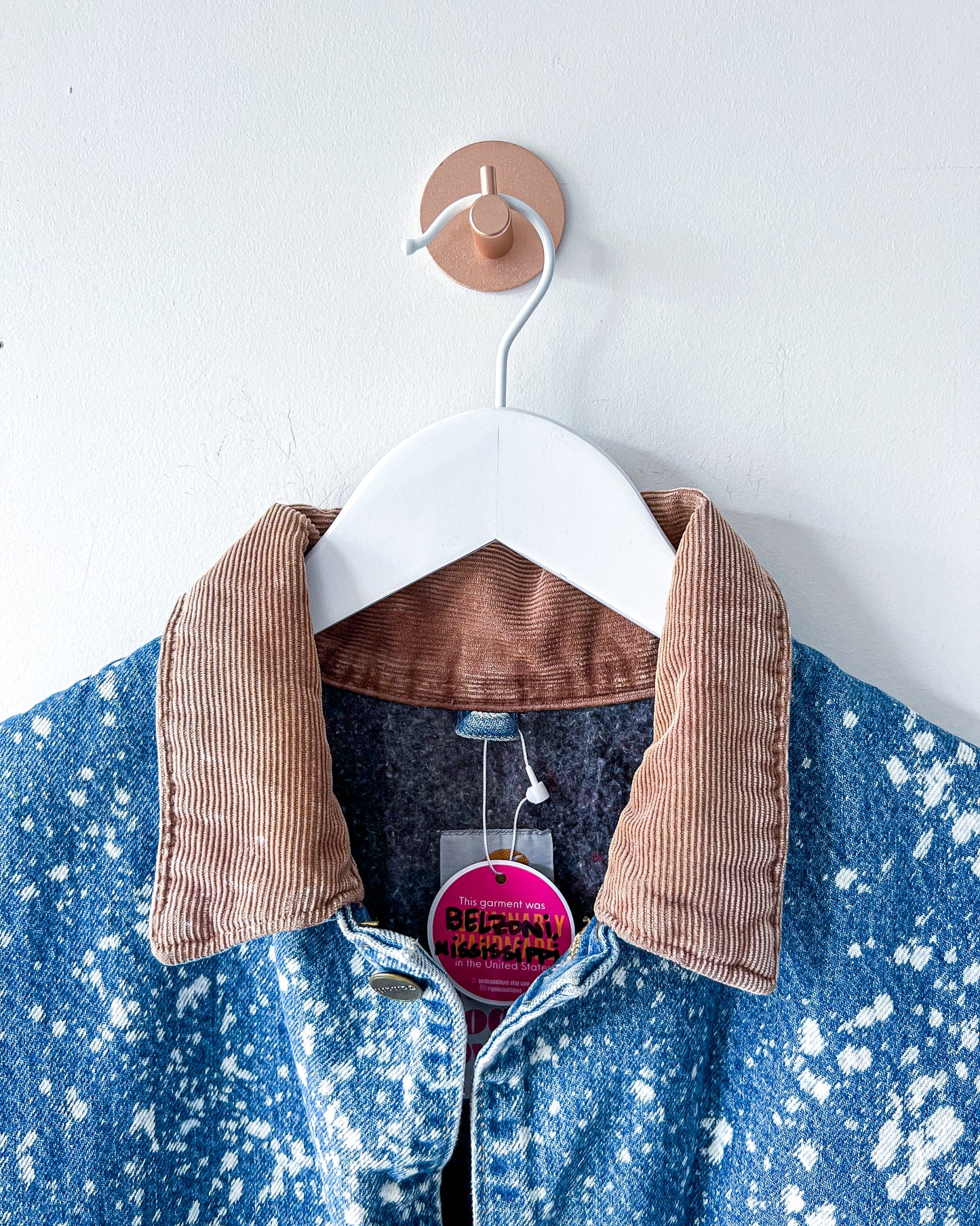 BELZONI - Vintage Carhartt Chore Coat - Blue Denim, Unisex M