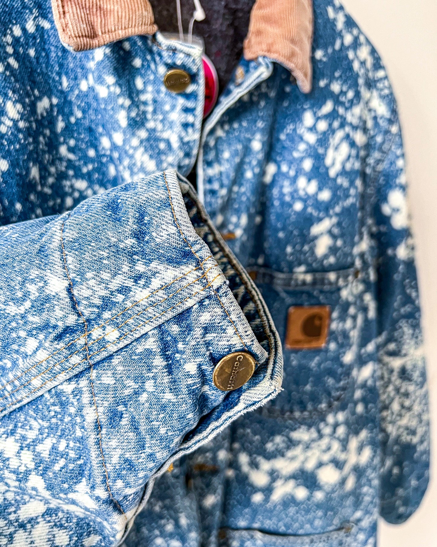 BELZONI - Vintage Carhartt Chore Coat - Blue Denim, Unisex M