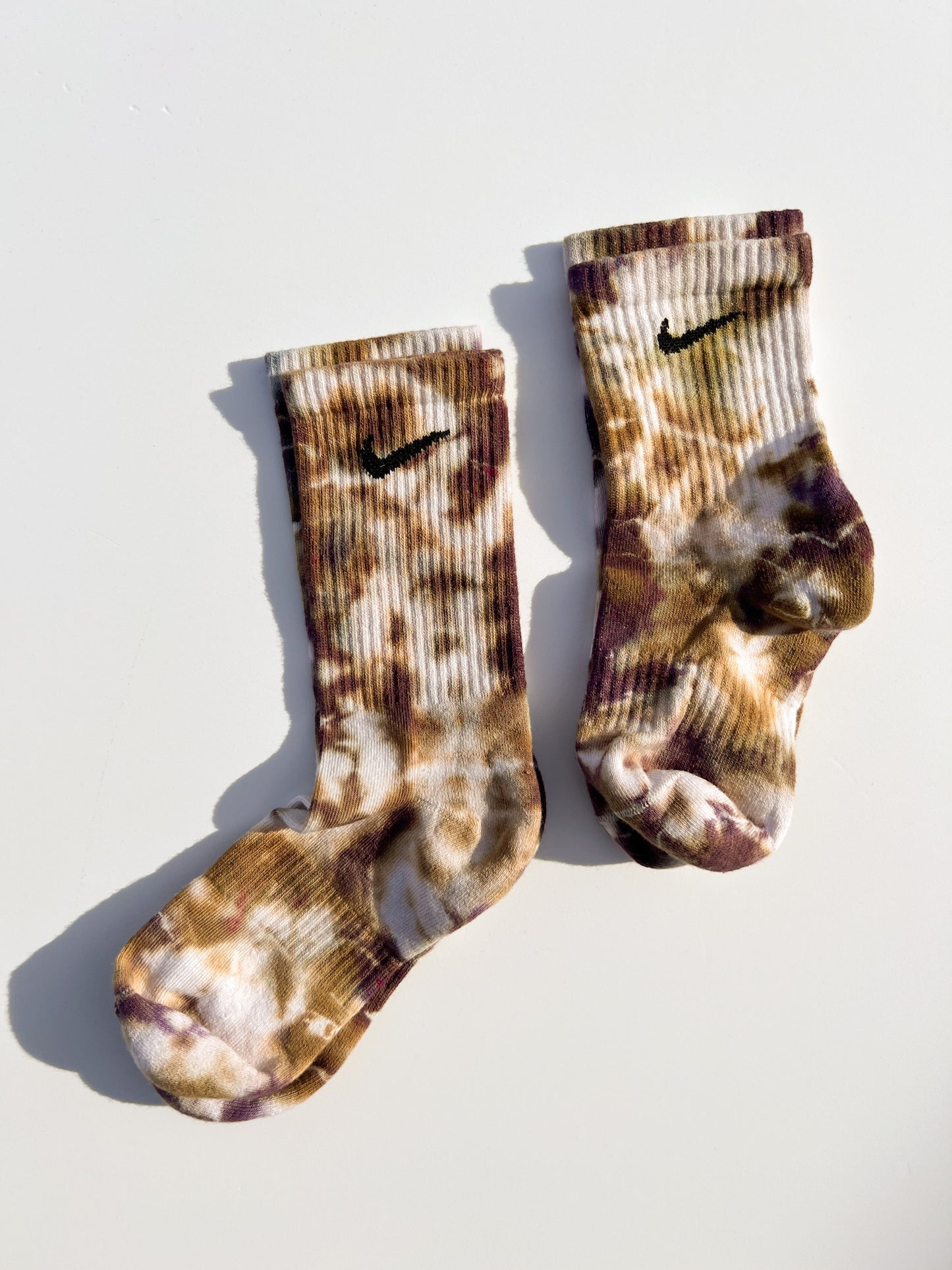 Hand-Dyed Nike Crew Socks