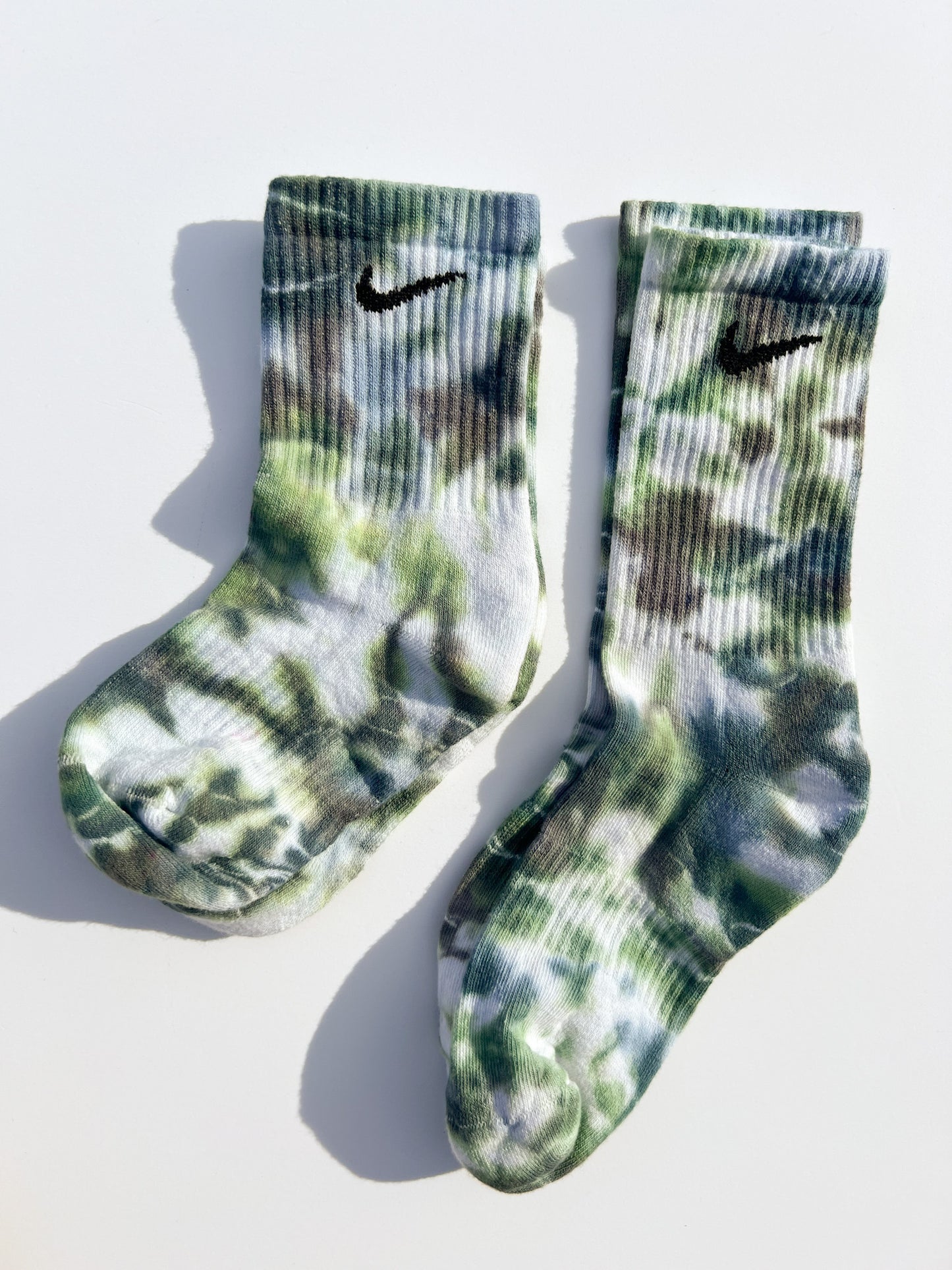 Hand-Dyed Nike Crew Socks