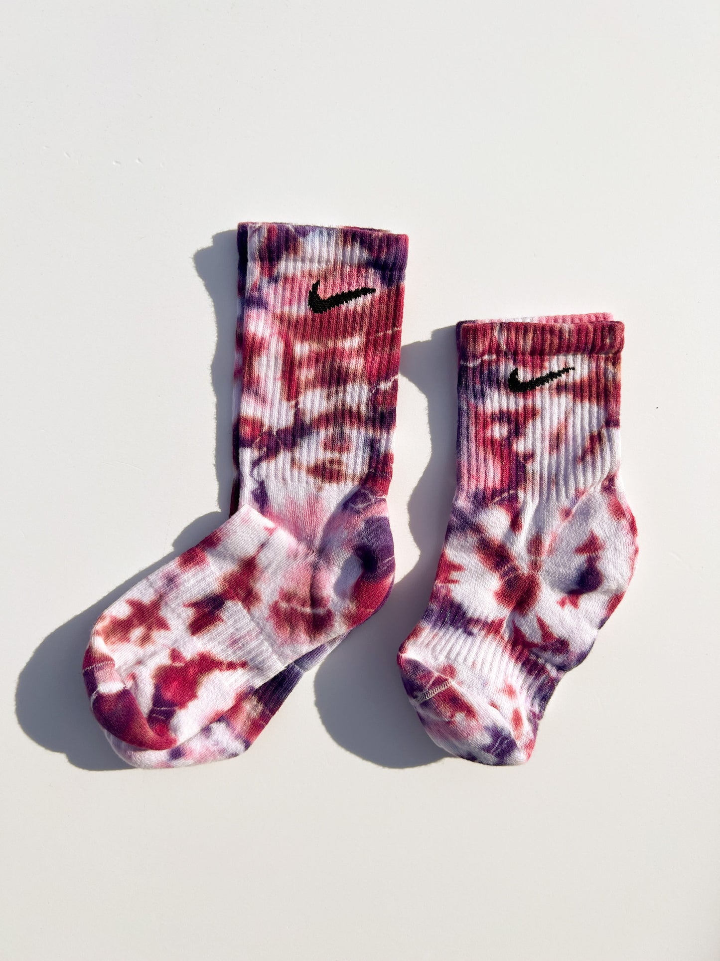Hand-Dyed Nike Crew Socks