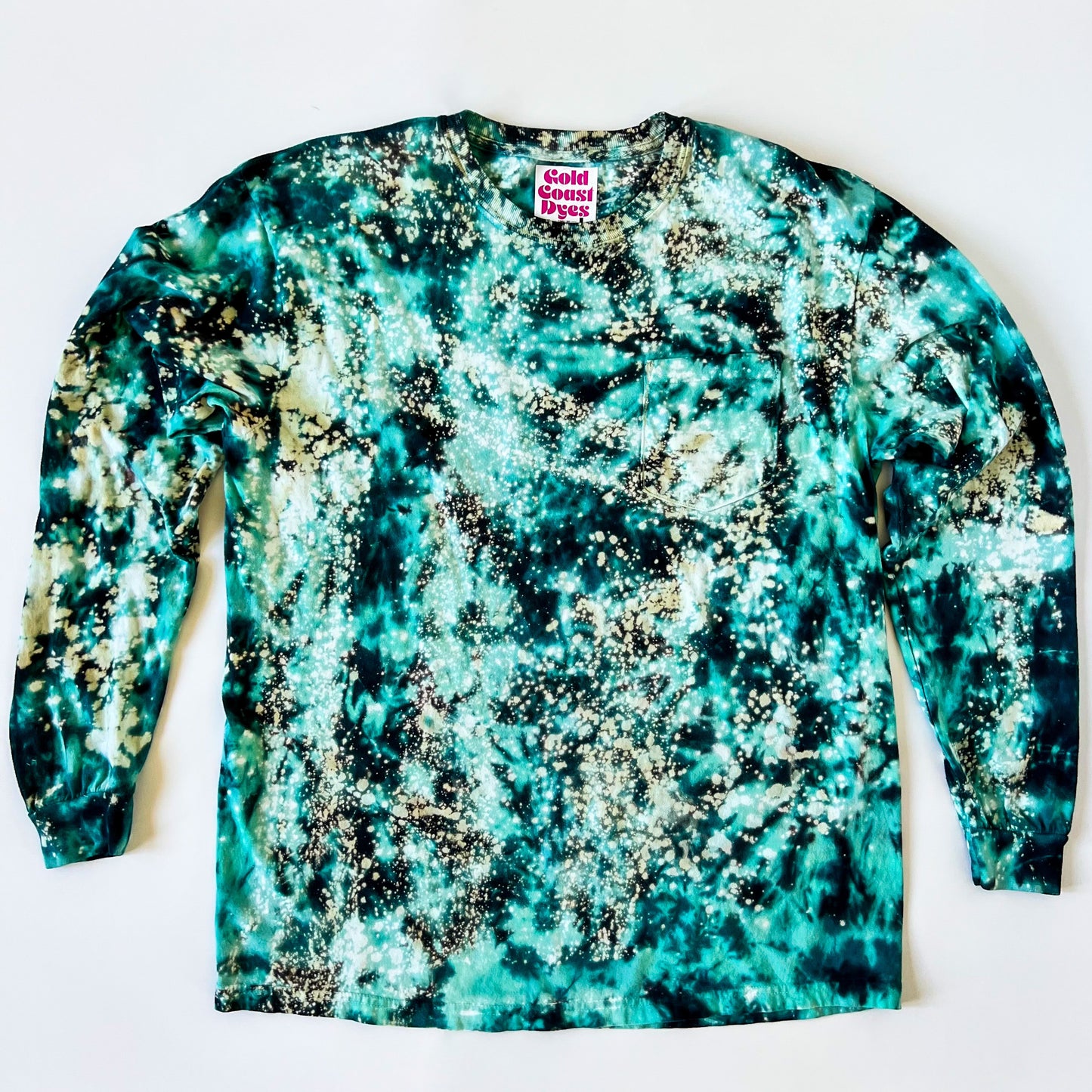 GREEN : ROYGBIV Long Sleeve Tee