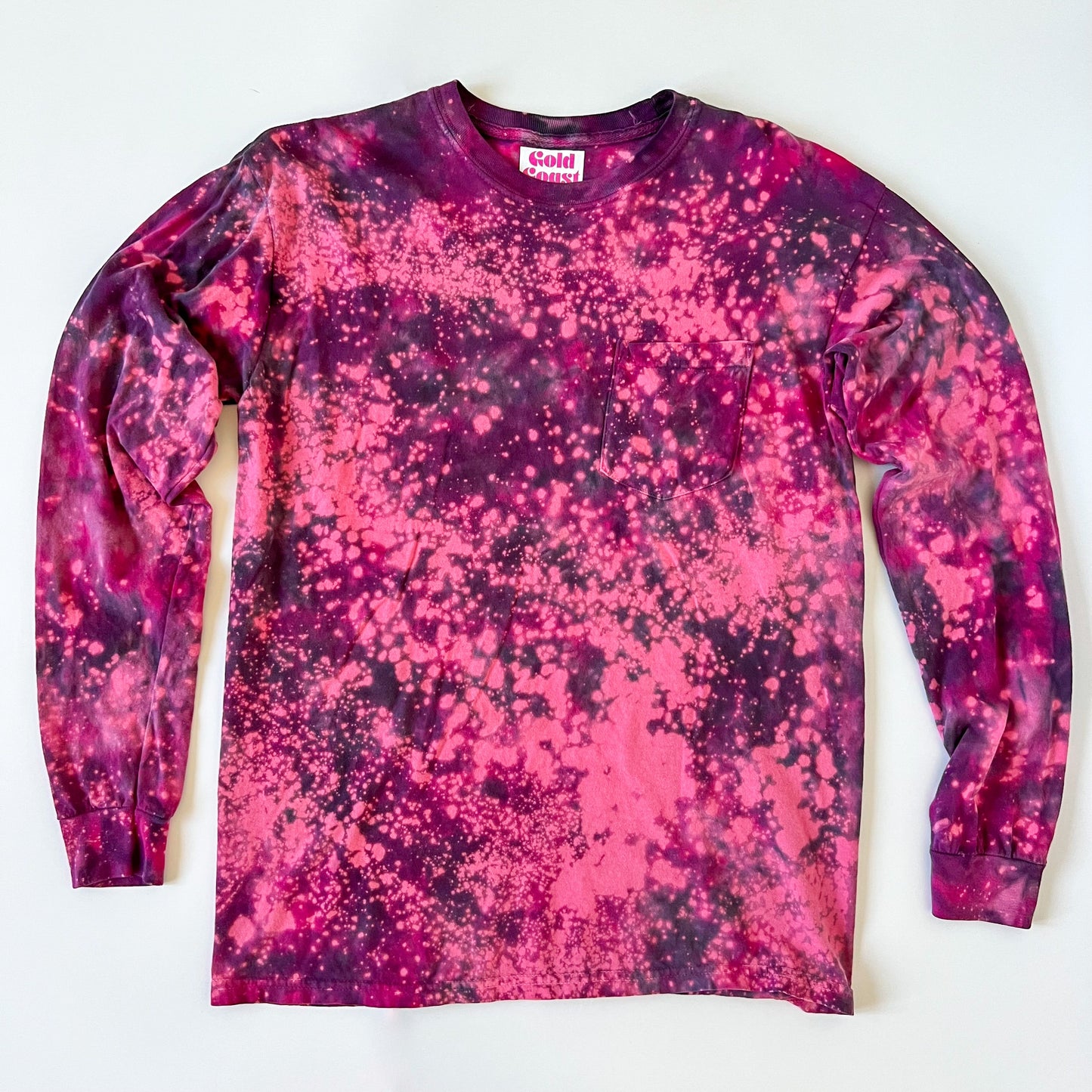 HOT PINK : ROYGBIV Long Sleeve Tee