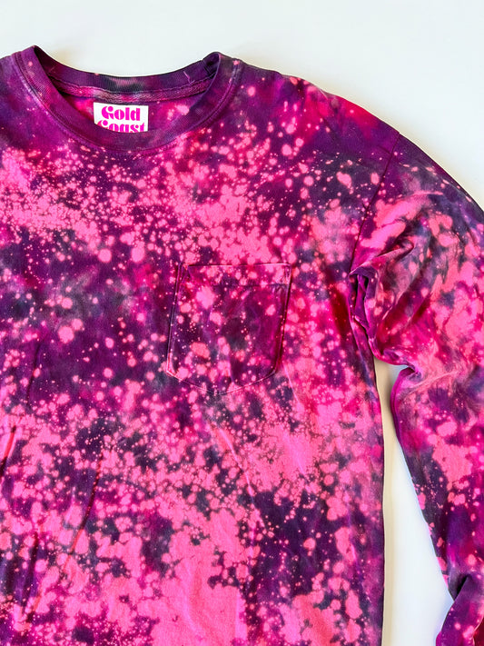 HOT PINK : ROYGBIV Long Sleeve Tee