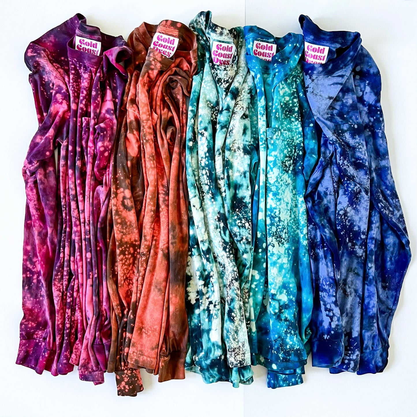 HOT PINK : ROYGBIV Long Sleeve Tee