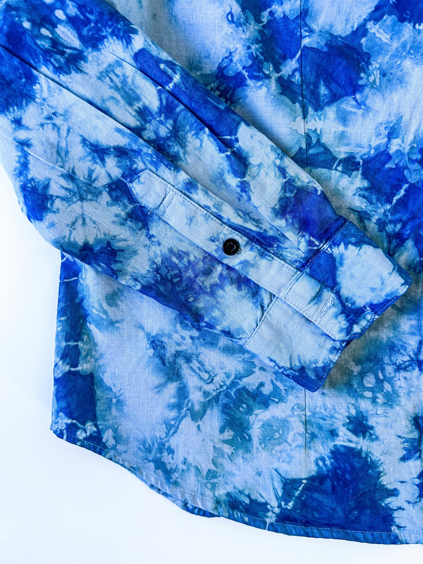 Indigo Dyed H&M Cotton Dress Shirt