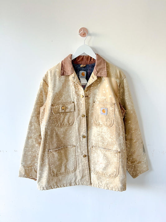 NEW ROADS - Vintage Carhartt Chore Coat - Light Tan, Unisex M