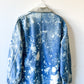 ANTELOPE - Vintage 90s Carhartt Acid Washed Unlined Chore Coat - Denim, White - Unisex XL