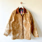 ALEXANDRIA BAY - Vintage Carhartt Chore Coat - Dark Tan, Unisex L