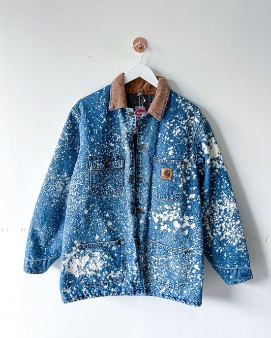 BELZONI - Vintage Carhartt Chore Coat - Blue Denim, Unisex M