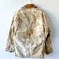 LANSING #2 - Vintage 90s Carhartt Acid Washed Blanket Lined Chore Coat - Tan, Beige - Unisex Small/Medium