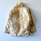 PRESCOTT - Vintage 80s Carhartt Acid Washed Blanket Lined Chore Coat - Tan, Beige - Unisex Medium