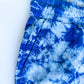 Indigo Dyed Linen Lounge Pants with Drawstring #1