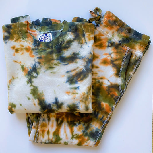 HARVEST MOON Tie Dye Loungewear Set